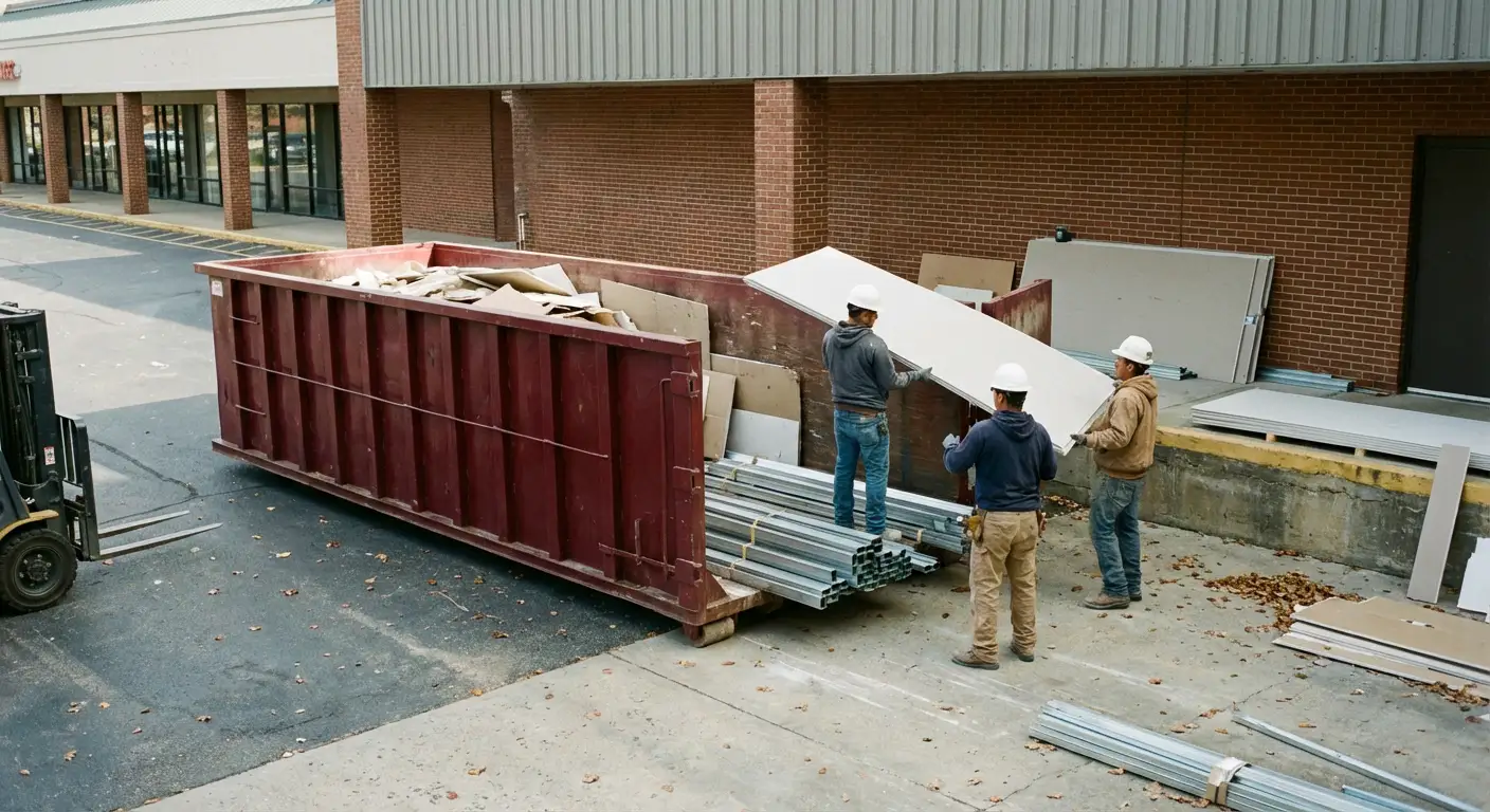 Commercial Strip-Mall Demolition in Fargo, ND