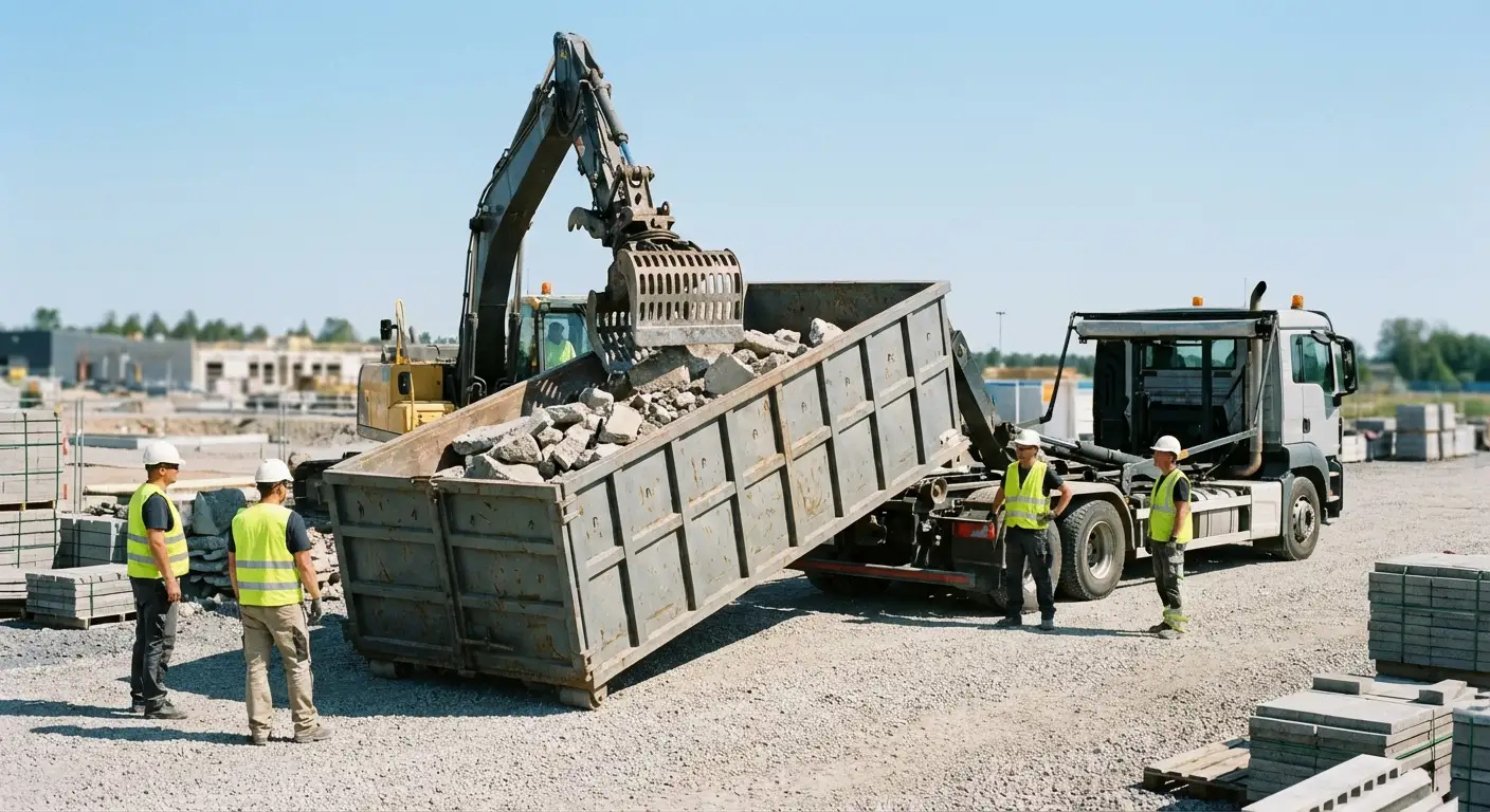 Concrete Disposal for heavy debris in Fargo, ND