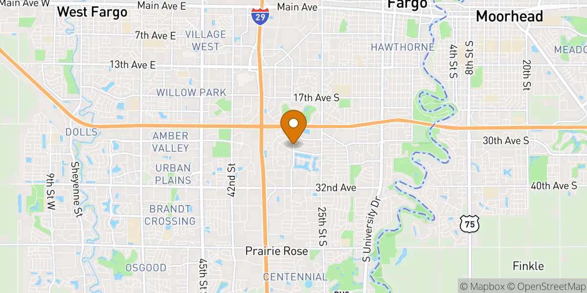  neighborhood map in Fargo, ND