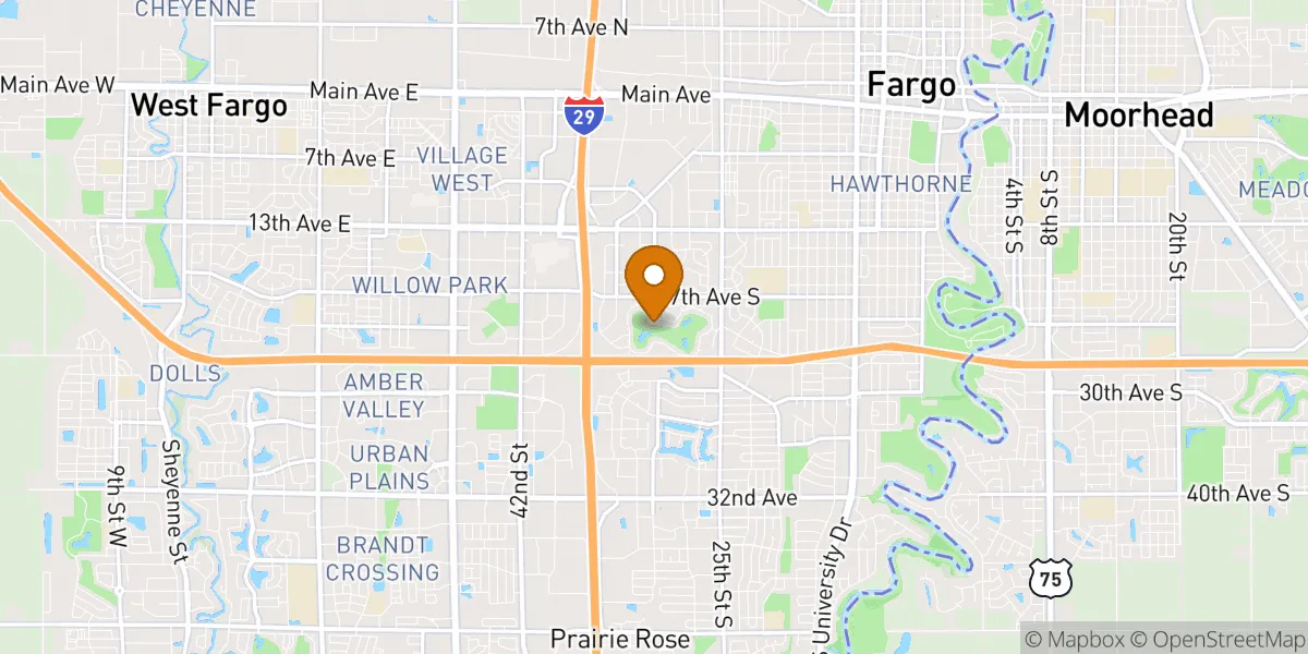  neighborhood map in Fargo, ND